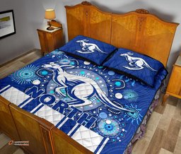 Melbourne Quilt Bed Set Indigenous North Kangaroos