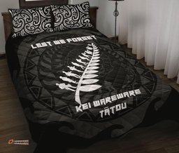 ANZAC Tattoo New Zealand, Lest We Forget Quilt Bed Set