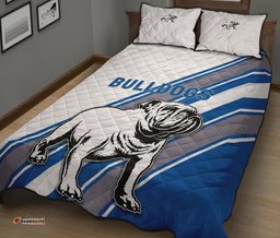 canterbury bankstown bulldogs quilt bed set simple style