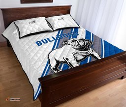 canterbury bankstown bulldogs quilt bed set simple style