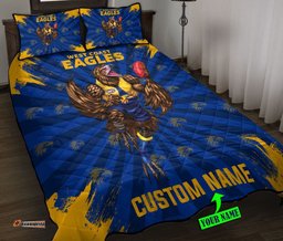 West Coast Eagles Quilt Set Personalised
