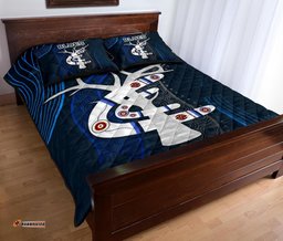 carlton quilt bed set blues free style indigenous