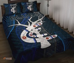 carlton quilt bed set blues free style indigenous