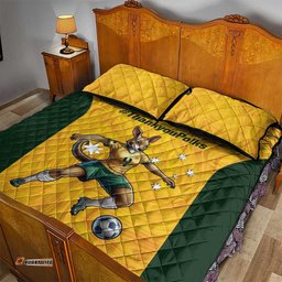 Polkinghorne Australia Matildas Quilt Bed Set 2024 Thank You Polks
