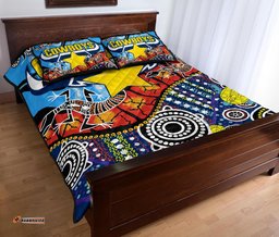 Cowboys Indigenous Quilt Bed Set