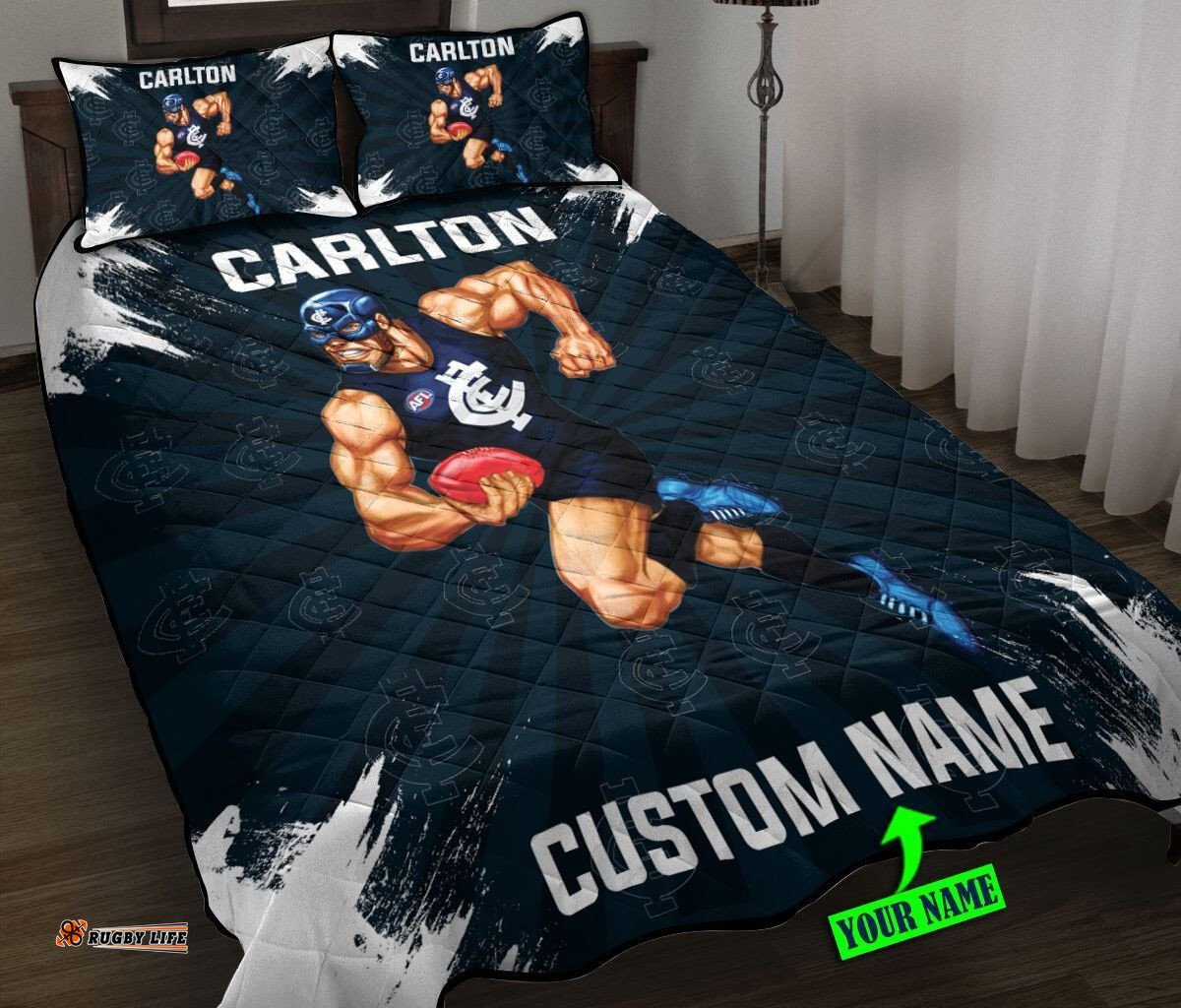 Carlton Quilt Set Personalised