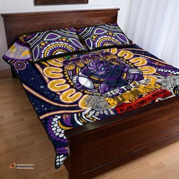 naidoc week 2024 storm quilt bed set mascot rugby dt02