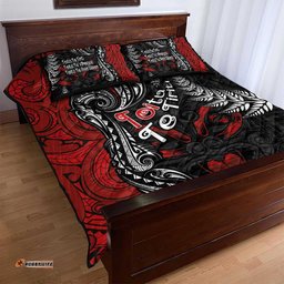 Aotearoa Toitu Te Tiriti Quilt Bed Set New Zealand Honour the Treaty Te Tiriti Is Us