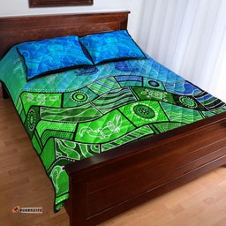 Aboriginal Torres Strait Islands Quilt Bed Set Towards The Light