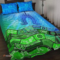Aboriginal Torres Strait Islands Quilt Bed Set Towards The Light