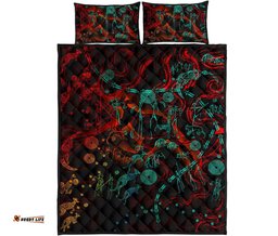 Quilt Bed Set, Kangaroo Adults Indigenous Art