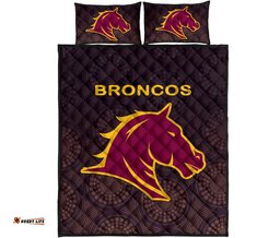 brisbane quilt bed set broncos simple indigenous