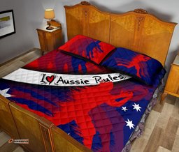 Quilt Bed Set Australian Rules Football