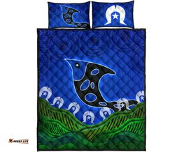 Quilt Bed Set Torres Strait Dot Patterns