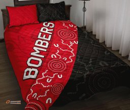 bombers quilt bed set