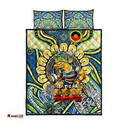 naidoc week 2024 eels quilt bed set mascot rugby dt02