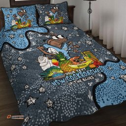 New South Wales Cockroaches Custom Quilt Bed Set - Australian Big Things Quilt Bed Set