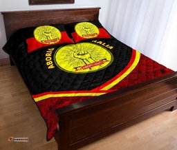 Quilt Bed Sets Aboriginal Flag And Animals Pattern