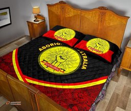 Quilt Bed Sets Aboriginal Flag And Animals Pattern