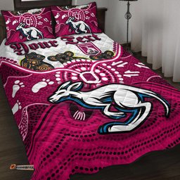 Maroons Rugby Aboriginal Custom Quilt Bed Set The Cane Toads With Indigenous Koala