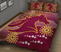 broncos super quilt bed set indigenous brisbane