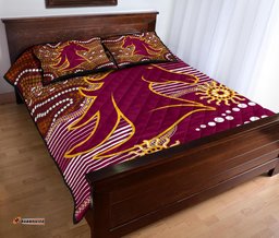 broncos super quilt bed set indigenous brisbane