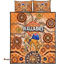 Australia Aboriginal Custom Quilt Bed Set - Dragonfly Flies Into Beehive And Snake Circle Quilt Bed Set