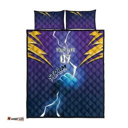 Storm Premiers Custom Quilt Bed Set Thunder Catcher