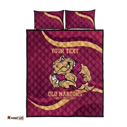 Custom QLD Maroons Cane Toad Quilt Bed Set Queensland Origin No2