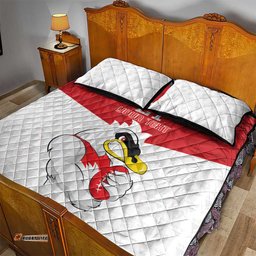 AFL Sydney Custom Quilt Bed Set with Swans Mascot Simple Style