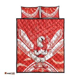 Personalised Swans Football Quilt Bed Set 2024 Swannies Mascot Go Champions