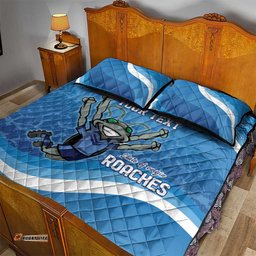 Custom NSW Cockroaches Blues Quilt Bed Set New South Wales Origin No2