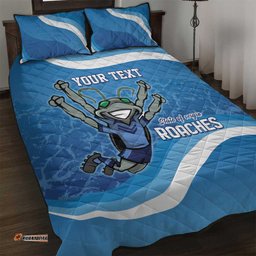 Custom NSW Cockroaches Blues Quilt Bed Set New South Wales Origin No2