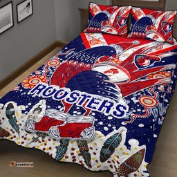 Australia Sydney Christmas Quilt Bed Set - Custom Merry Christmas Sydney Indigenous