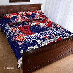 Australia Sydney Christmas Quilt Bed Set - Custom Merry Christmas Sydney Indigenous