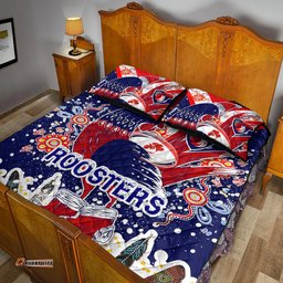 Australia Sydney Christmas Quilt Bed Set - Custom Merry Christmas Sydney Indigenous