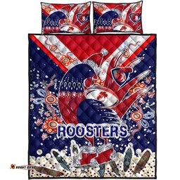 Australia Sydney Christmas Quilt Bed Set - Custom Merry Christmas Sydney Indigenous