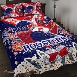 Australia Sydney Christmas Quilt Bed Set - Custom Merry Christmas Sydney Indigenous