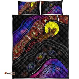 Australia Naidoc Week Custom Quilt Bed Set - Heal Country Indigenous Aboriginal Inspired and Torres Strait Islander