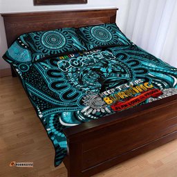 port adelaide power naidoc week 2024 quilt bed set mascot football dt02