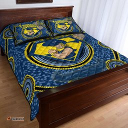 Vibe Hoodie Quilt Bed Set North Queensland Cowboys Superman Quilt Bed Set