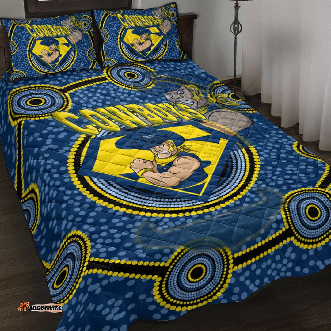 Vibe Hoodie Quilt Bed Set North Queensland Cowboys Superman Quilt Bed Set
