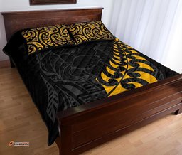 New Zealand Maori Lion Rugby Quilt Bed Set 01