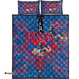 Vibe Hoodie Quilt Bed Set castle Knights Superman Quilt Bed Set