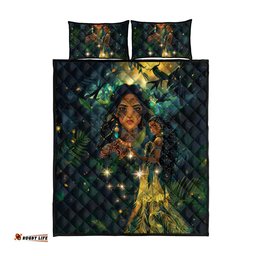 New Zealand Matariki Quilt Bed Set Rongo Mori Wellbeing and Good Luck
