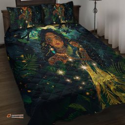 New Zealand Matariki Quilt Bed Set Rongo Mori Wellbeing and Good Luck