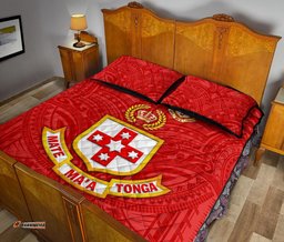 Kolisi Tonga Quilt Bed Set Mate Ma'a Tonga Rugby Ashburton Old Boys 04
