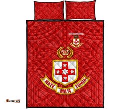 Kolisi Tonga Quilt Bed Set Mate Ma'a Tonga Rugby Ashburton Old Boys 04