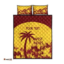 Custom West Indies Cricket Quilt Bed Set Windies Newest Version