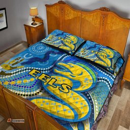 Vibe Hoodie Quilt Bed Set Parramatta Eels NAIDOC Quilt Bed Set 04